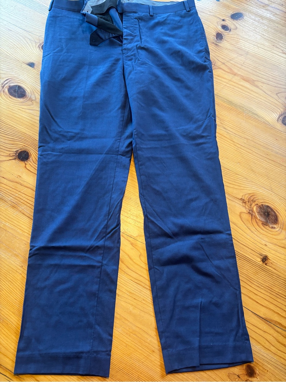 Calvin Klein Navy Blue Chinos